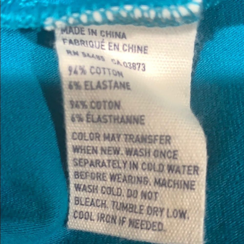 Turquoise skirt - Picture 3 of 5